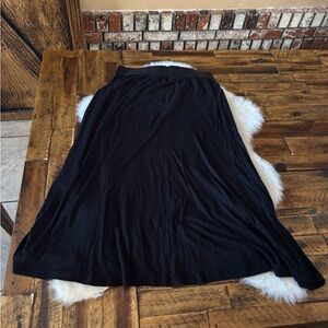 Chico's Classic Black Maxi Skirt